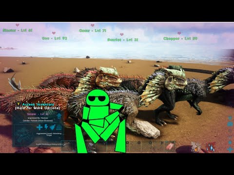 LEVELING UP DILO ARMY| Ark Island ep 36