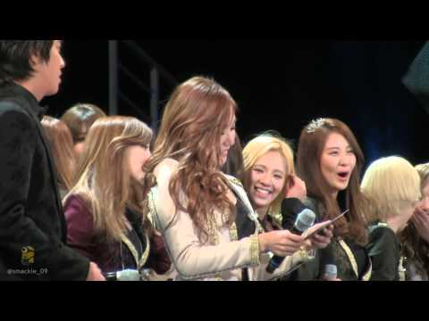121110 SBS Concert SNSD - Ending Fancam