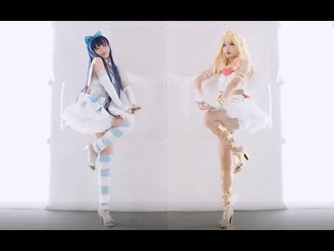 Panty & Stocking with Garterbelt Cosplay吊 带 袜 天 使 真人.ver