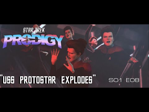 STAR TREK PRODIGY - USS PROTOSTAR EXPLODES - SEASON 01 EPISODE 08 "TIME AMOK". S01 E08 1X08