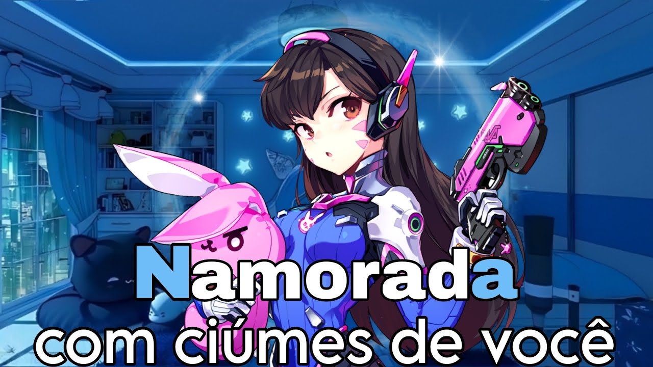 {ASMR} NAMORADA GAMER COM CIÚMES DE VOCÊ