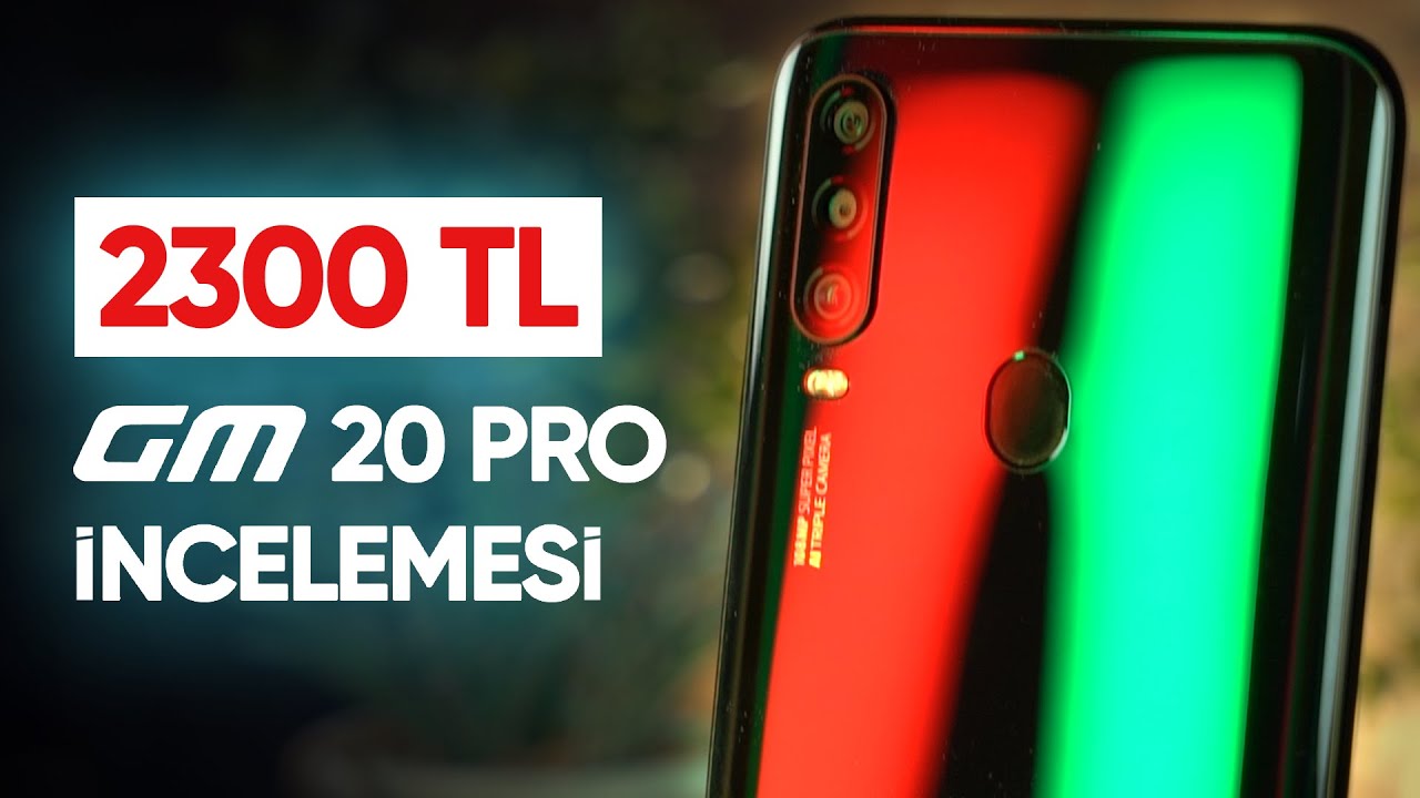 2300 TL'lik Fiyatıyla Dikkat Çeken GM 20 Pro'yu İnceledik