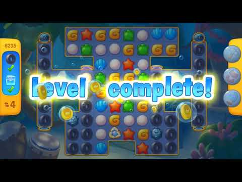 Fishdom  Level 6231 - 6240 🐡