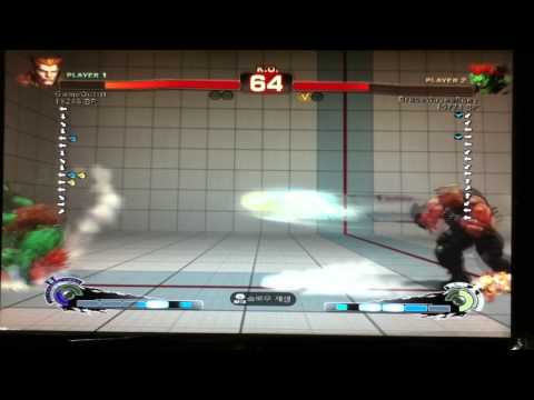 ssf4 BruceWayneRuny (BL) vs GameOutttt (GU)