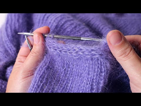 Corduroy edge with decreases | Introducing the Kumulus blouse