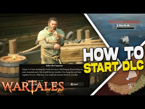 How to START Pirates of Belerion DLC in Wartales (Quick Guide)