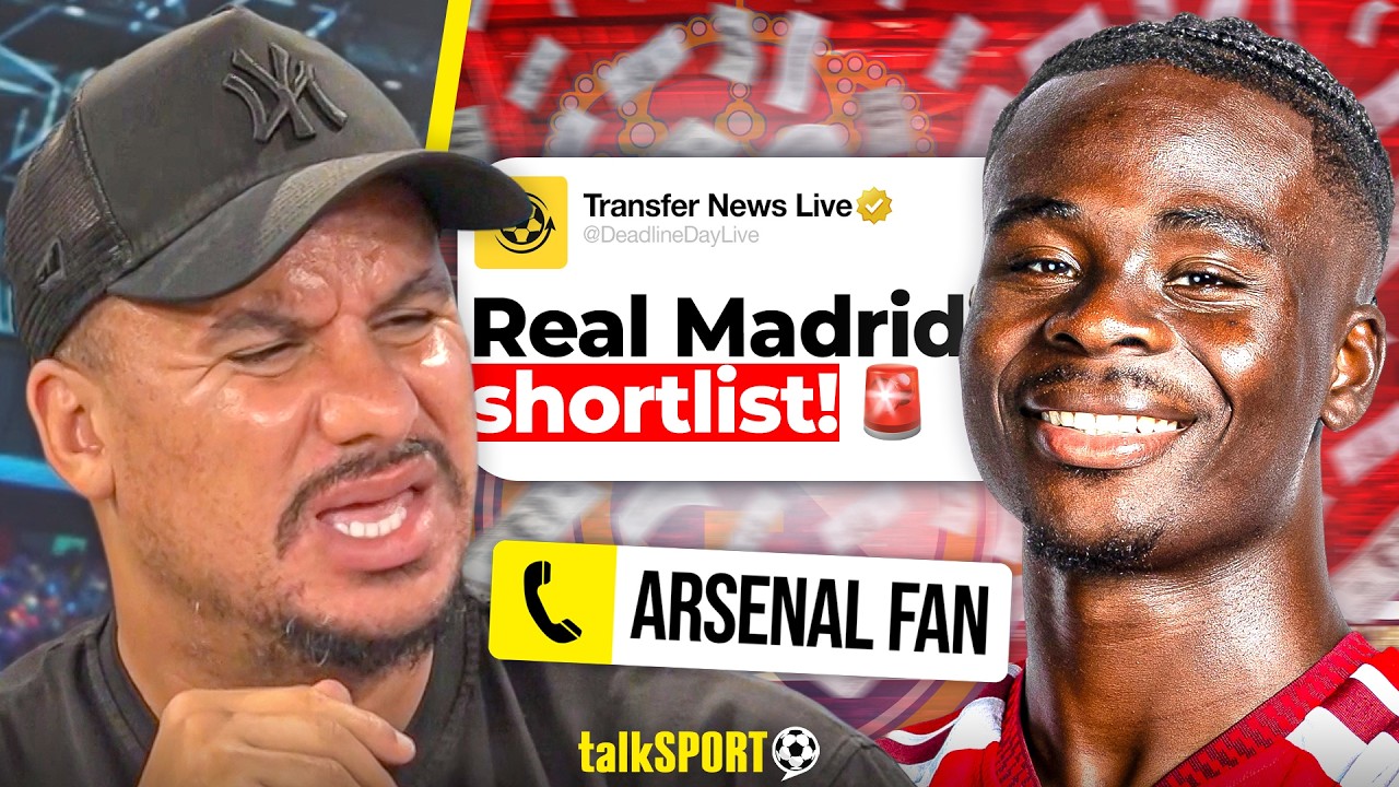"I WOULDN'T TAKE HIM AT VILLA!" Gabby Agbonlahor CLASHES with Arsenal Fan over Bukayo Saka's Future!