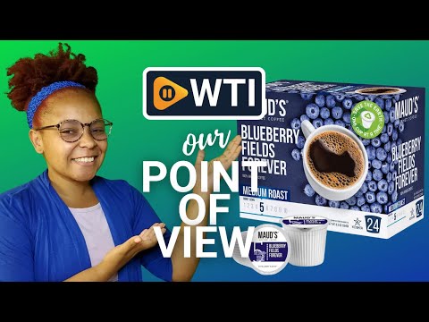 Maud's Blueberry Flavored Coffee Pods - WTI product video review