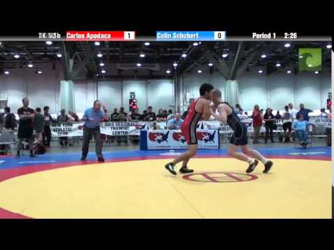 Men 70 KG / 154.25 lbs - Carlos Apodaca vs. Colin Schubert