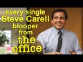 literally just every single steve carell blooper from The Office | Comedy Bites