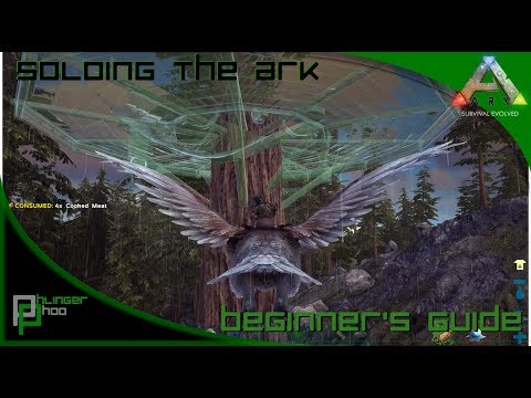 Soloing the Ark S4E14! RedWood Tree Platform/ Doedicurus taming!