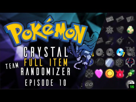 Pokemon Crystal Full Item Randomizer Co op Ep. 10 w/ Tyrant14