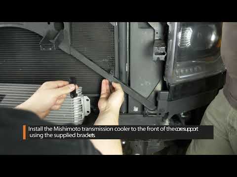 2015-2016/2017-2019 Chevrolet/GMC 6.6L Duramax Transmission Cooler Installation Guide by Mishimoto