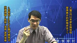 【掌聲響起】#賴昇楷 0519 - 明天是520，台股即將變盤?《台表科》mini LED題材發威，大漲續創高；投資週報《統新》攻⊕，老朋友有戲    輸入訊息 (圖)