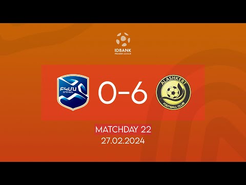 IDBank Premier League. Matchday 22. FC BKMA - FC Alashkert (27.02.2024)