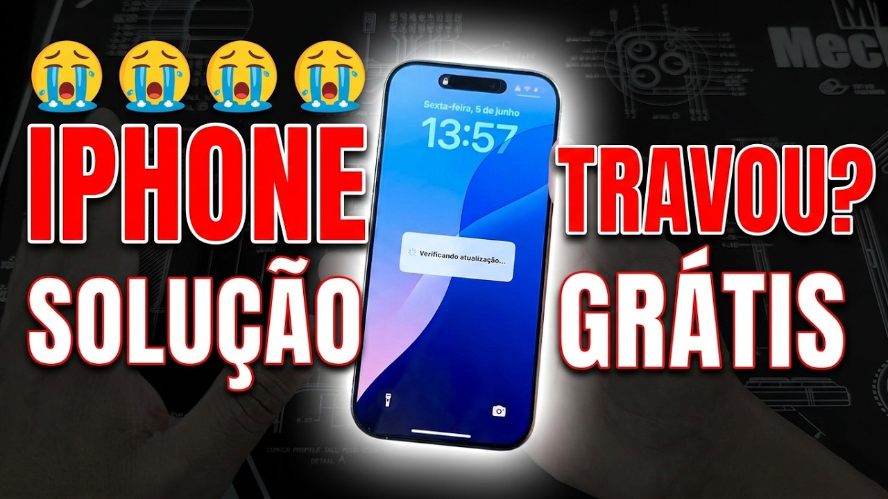 Como forçar desligamento/reinicialização do iPhone. SOLUÇÃO PARA IPHONE TRAVADO!