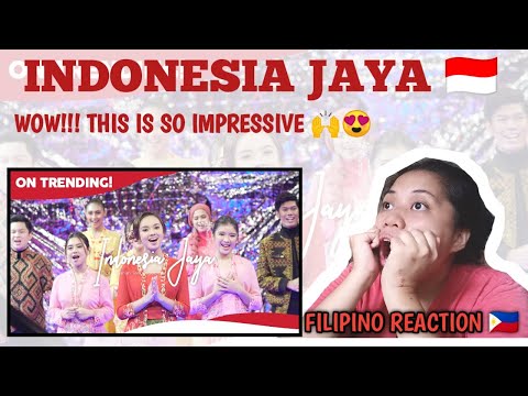 Lyodra, Tiara, Ziva, Nuca, Mahalini, Sam, Novia, Agseisa "Indonesia Jaya" | FILIPINO REACTION