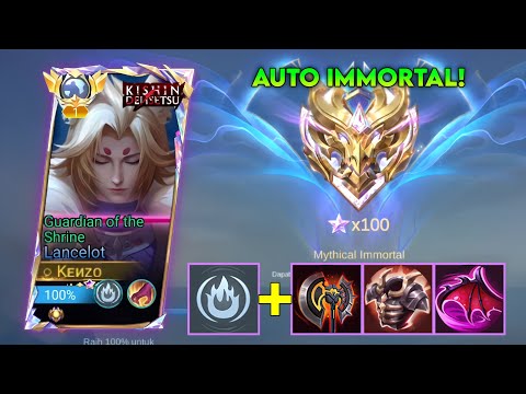 FINALLY! Unstoppable Lancelot Tank Build Solo Rank Push to IMMORTAL🔥 (insane build) - MLBB