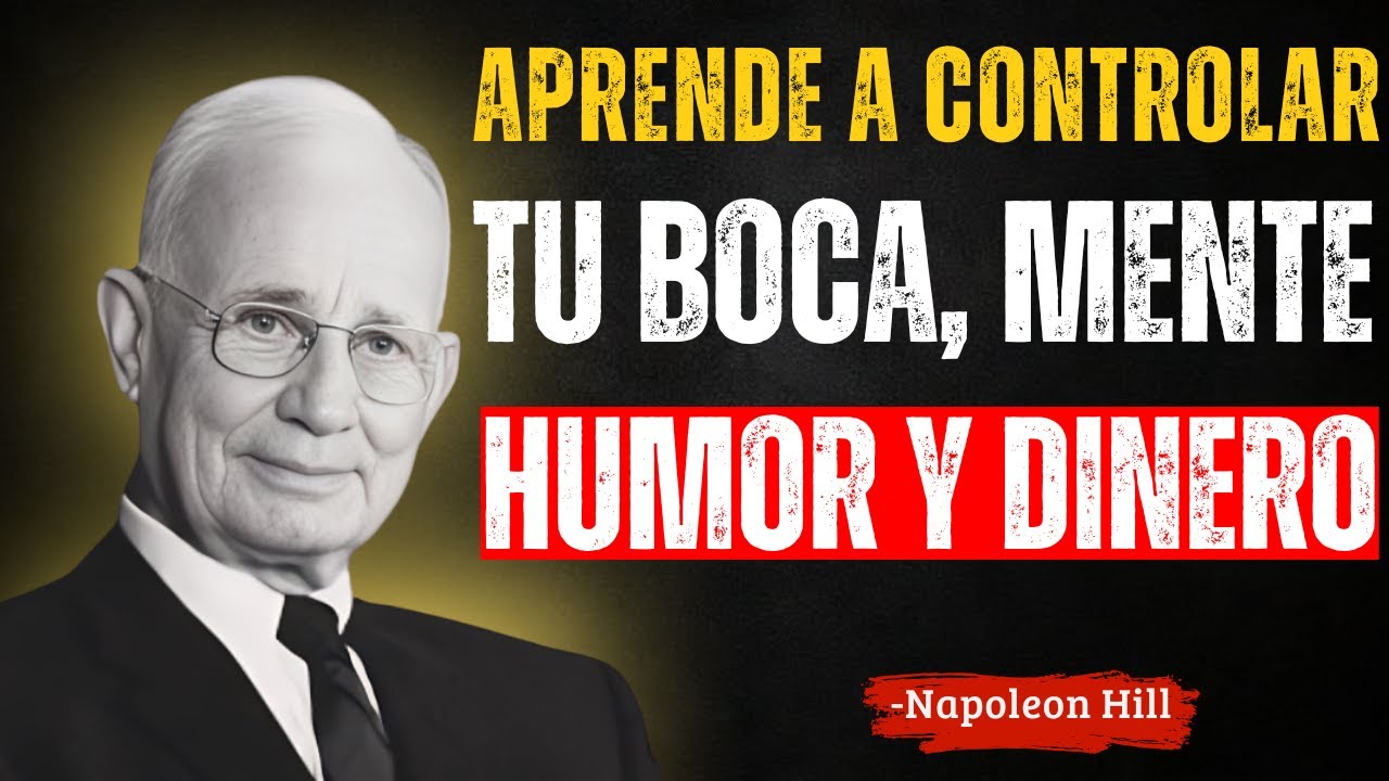 APRENDE A CONTROLAR TU BOCA, MENTE, HUMOR Y DINERO | Napoleon Hill