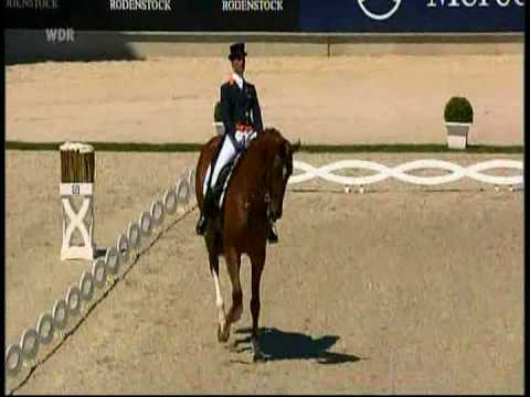 Aachen CHIO Kür 2010 - Parcival and Adelinde Cornelissen