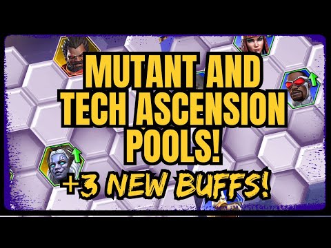 3 Buffs And Tech And Mutant Ascension Pools Revealed!