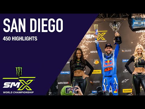 Supercross Round #2 450SX Highlights | San Diego, CA Snapdragon Stadium | January 17, 2026