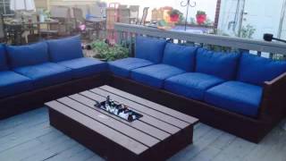 Pallet Sectional Sofa | Diy Pictures Of Pallet Furniture Collection