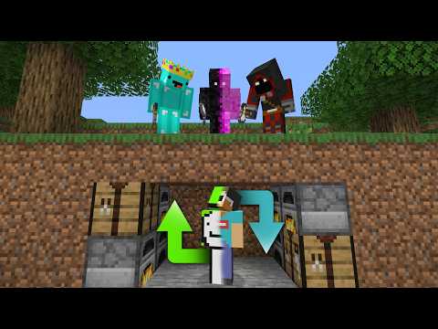 Minecraft Speedrunner Swap VS 3 Hunters