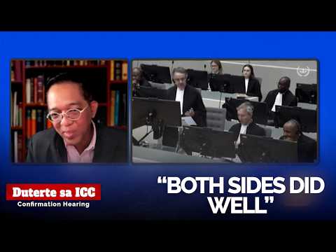 Sarmiento: Both prosecution and defense presented strong arguments at Duterte ICC hearing