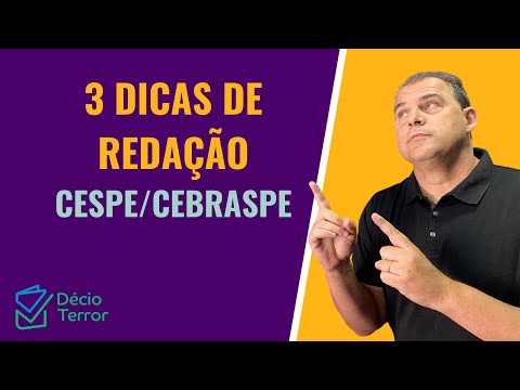 3 Writing Tips for the CESPE/CEBRASPE Exam Board