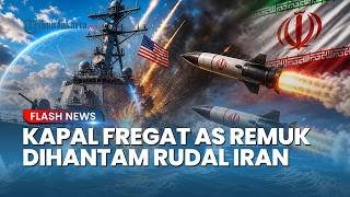 Kapal Fregat AS Dihantam Rudal Iran, Komando Pusat CENTCOM Bungkam soal Jumlah Korban dan Kerusakan