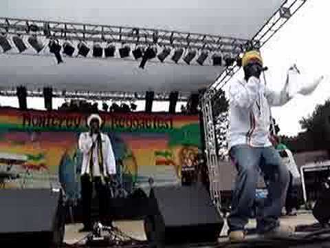 Ras Attitude and Batch - MontereyBayReggaeFestival-2005