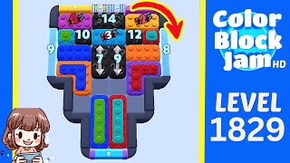 Soluzione del Livello 1829 di Color Block Jam