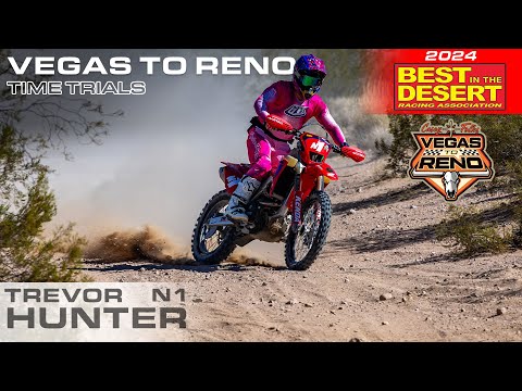 BITD Vegas 2 Reno Qualifying Hot Lap | Open Pro Motorcycle | Honda CRF450X Desert Racing