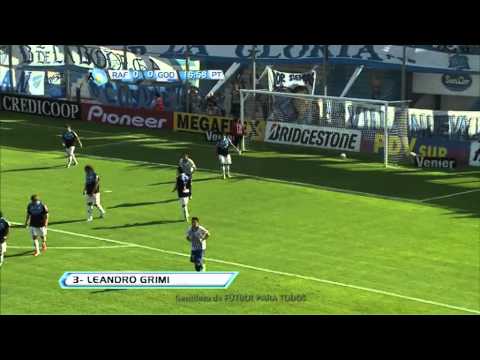 Gol de Grimi. Rafaela 0 Godoy Cruz 1. Fecha 3. Torneo Final. Fútbol Para Todos