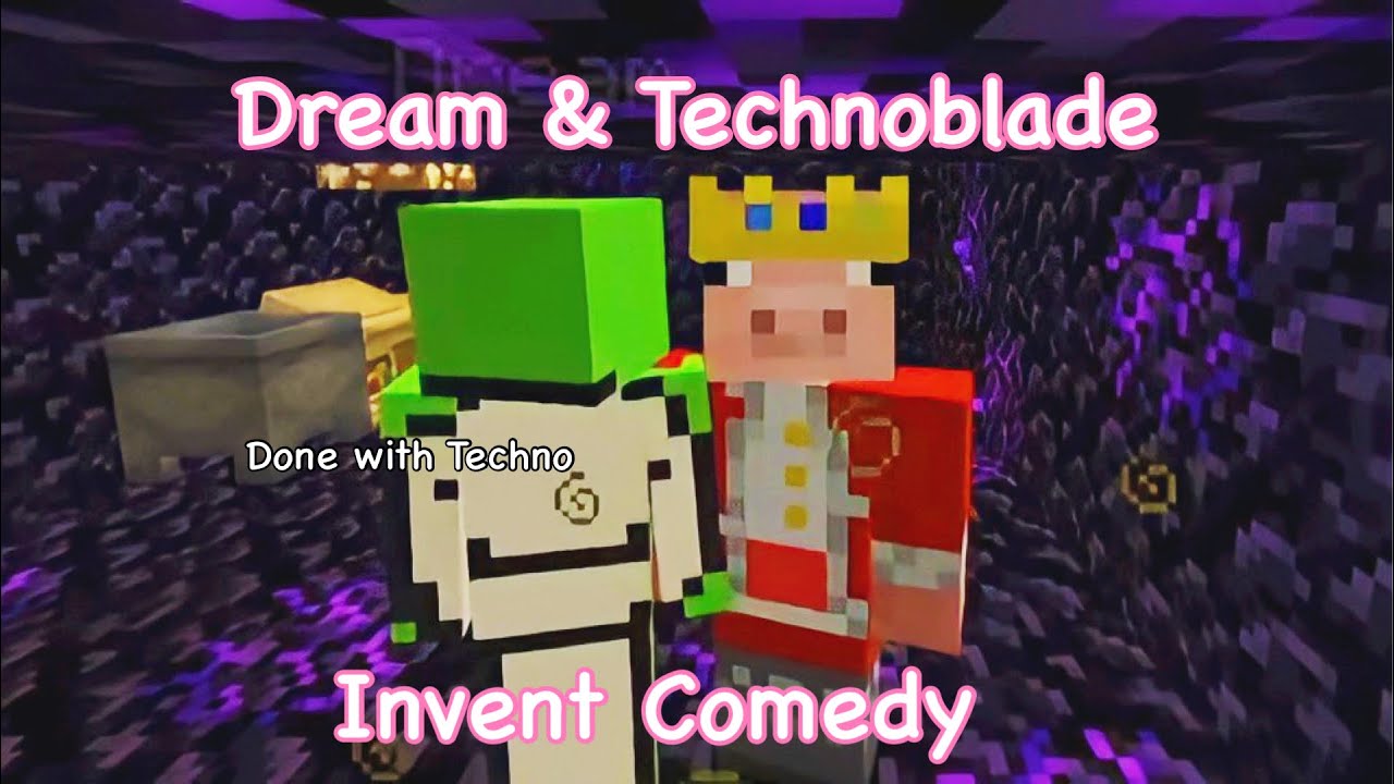 dream and technoblade being a comedic duo (you laugh = you lose)
