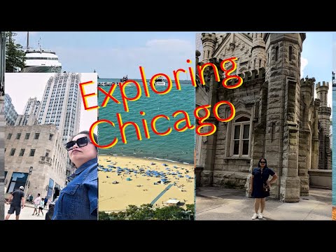 Beach View - Walking @ Magnificent Mile Chicago 