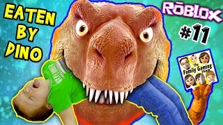 HE ATE MY KID ☠ DINOSAUR SIMULATOR ROBLOX #11 😭 FGTEEV Father vs Son Survival Challenge + Revenge 👊