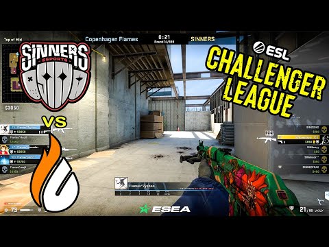 SINNERS vs Copenhagen Flames - HIGHLIGHTS | ESL Challenger League S40 EU | Semi-Final | CSGO