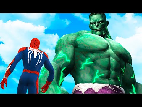 Immortal Hulk vs Spider man Ps4 - What if battle between Spider-man vs Hulk?