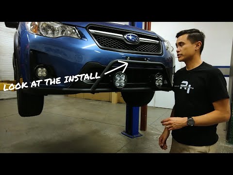Rally Innovations 2017 Subaru Crosstrek Rally Light Bar Install Tutorial
