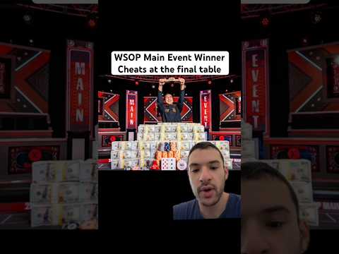WSOP Main Event Winner CHEATS his way to $10,000,000 😢