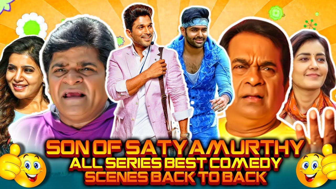 Son Of Satyamurthy All Series Best Comedy Scenes Back To Back|Allu Arjun, Ram Pothineni,Brahmanandam