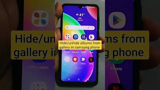 how to hide/unhide albums from gallery in samsung phone #shorts #hidealbum #unhide #samsung