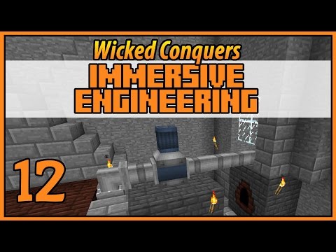 Fluid Pumps - Wicked Conquers Immersive Engineering - Ep 12 - [Let's Play Minecraft Mods]