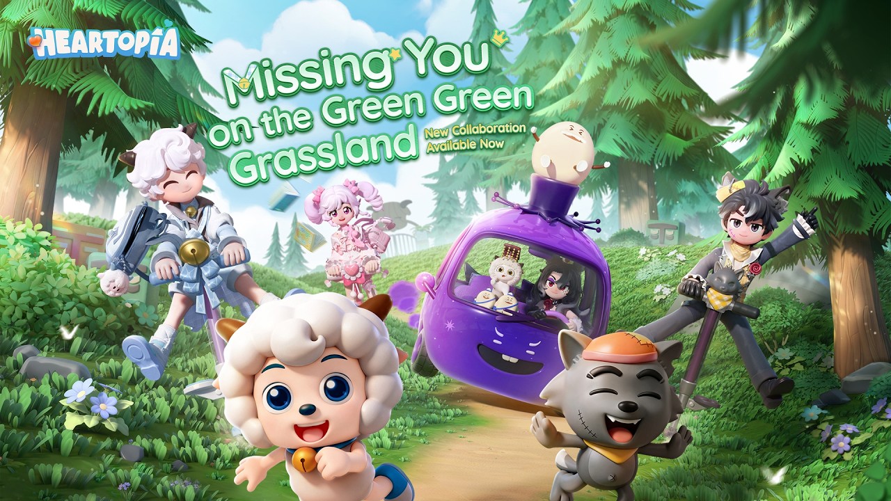 Heartopia × Pleasant Goat and Big Big Wolf PV is now live!