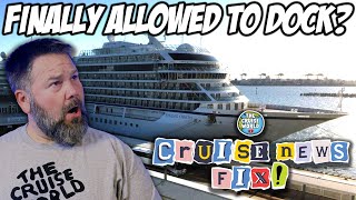 THE VIKING CRUISE FROM HELL | DID ORION FINALLY GET TO DOCK?  TODAYS CRUISE NEWS FIX 1/2/2023