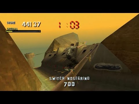 Tony Hawk Pro Skater - Downhill Jam - Tape Challenges With Tony Hawk (PS1)