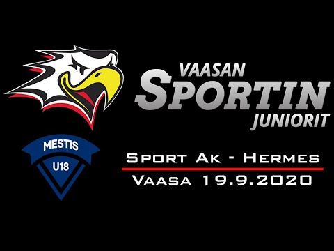 U18 Mestis Sport Akatemia - Hermes. Vaasa HH2 19.9.2020