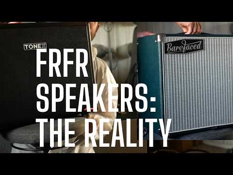 The Reality of FRFR Speakers - They're all RADICALLY Different - Barefaced REALITY and TONEX Cab